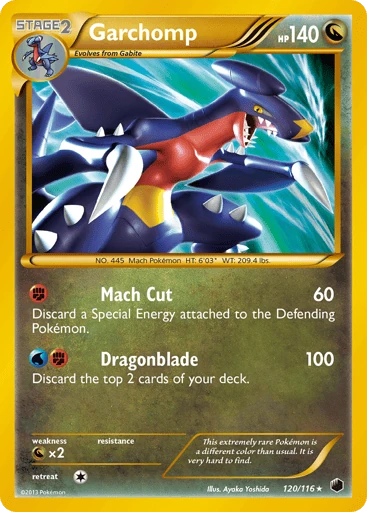 Garchomp 120/116 from Plasma Freeze