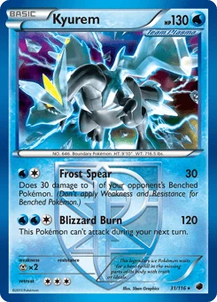 Kyurem 31/116, Plasma Freeze