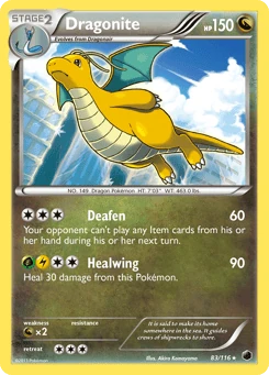 Dragonite 83/116, Plasma Freeze