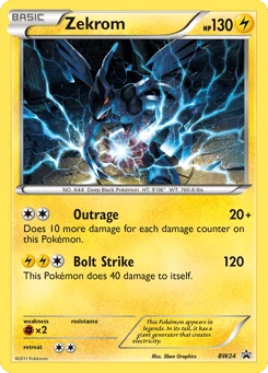 Zekrom BW24, BW Black Star Promos