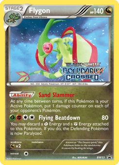 Flygon BW53, BW Black Star Promos