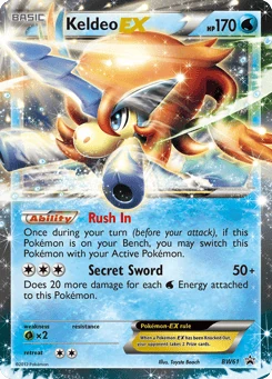 Keldeo-EX BW61, BW Black Star Promos