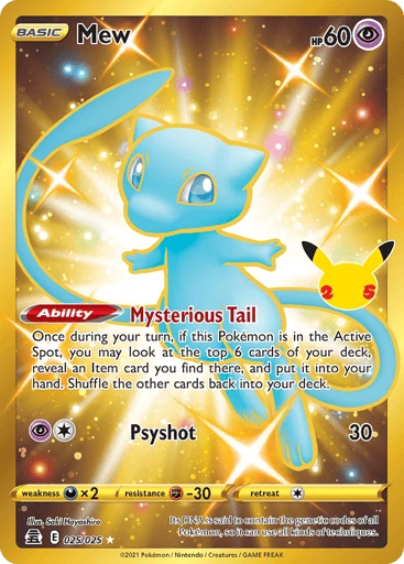 Mew 25/25 from Celebrations