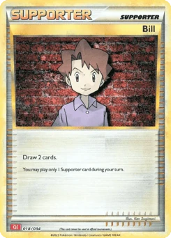 Bill 18/34 Pokémon TCG Classic - Charizard