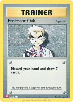 Professor Oak 23/34 Pokémon TCG Classic - Charizard