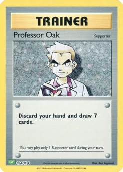 Professor Oak 24/34 Pokémon TCG Classic - Venusaur