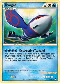 Kyogre 12/95, Call of Legends