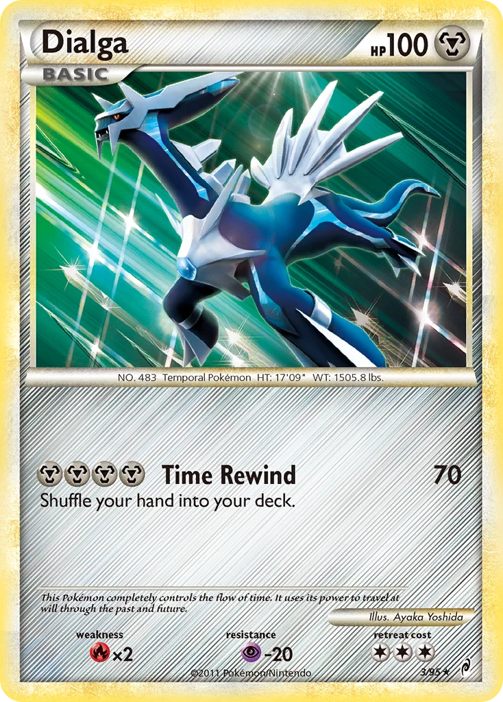 Dialga 3/95, Call of Legends Pokémon card