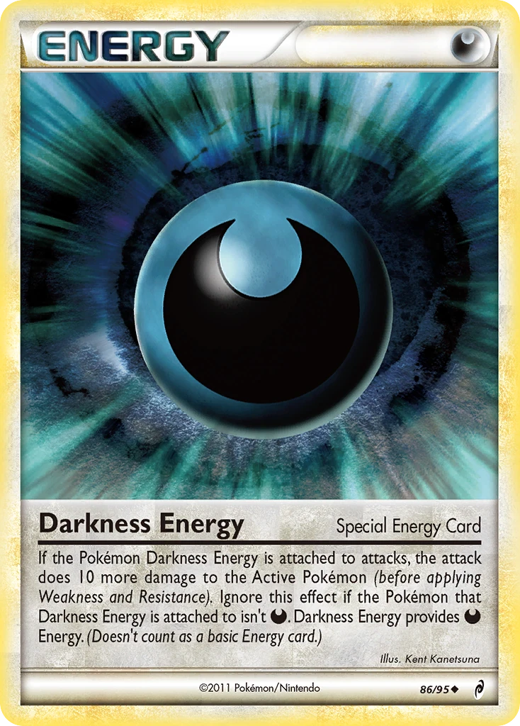 Darkness Energy 86/95, Call of Legends Pokémon card