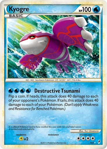 Kyogre SL6 from Call of Legends