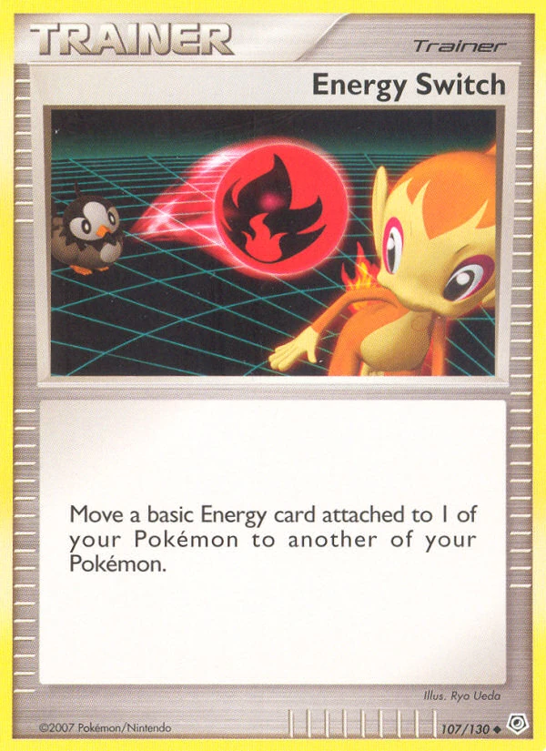 Energy Switch 107/130, Diamond & Pearl Pokémon card