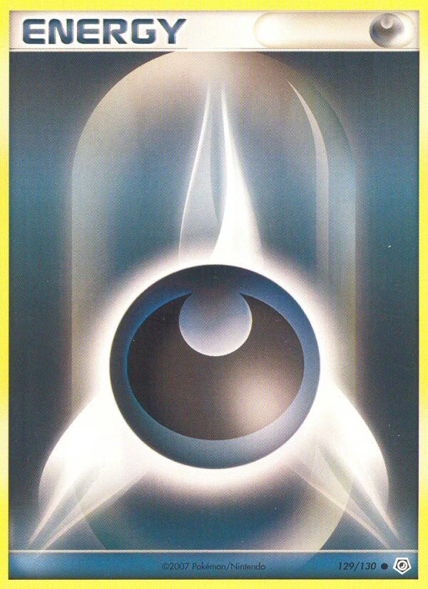 Darkness Energy 129/130, Diamond & Pearl Pokémon card
