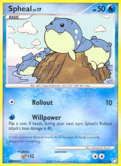Spheal 102/123, Mysterious Treasures