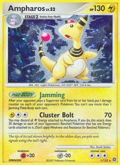 Ampharos 1/132, Secret Wonders