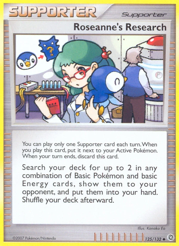 Roseanne's Research 125/132, Secret Wonders Pokémon card