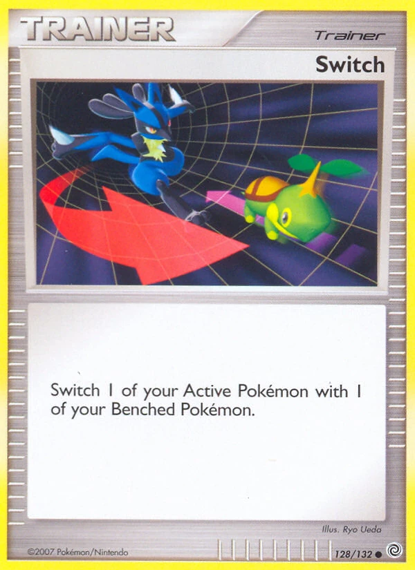Switch 128/132, Secret Wonders Pokémon card