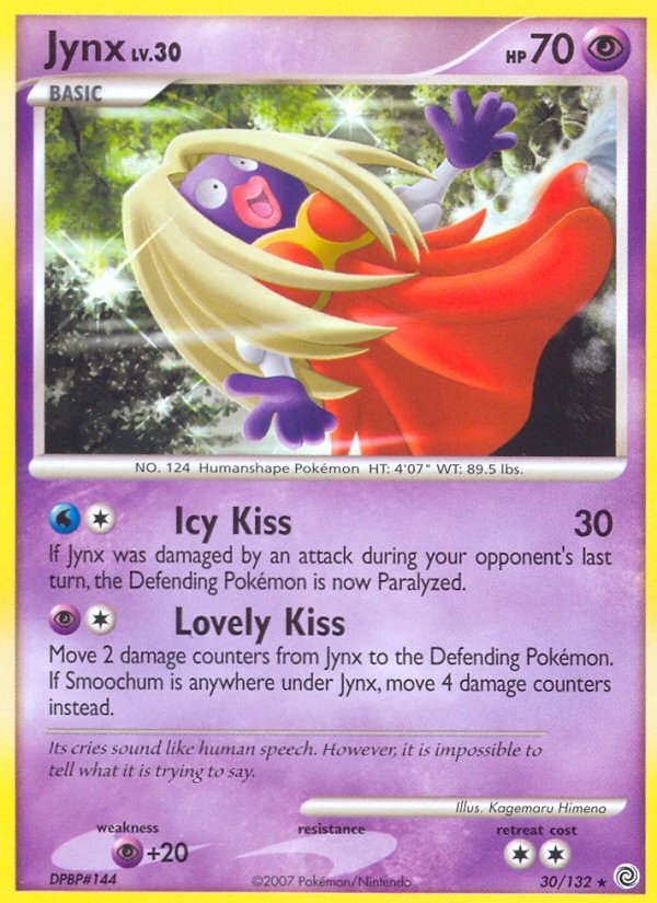 Jynx 30/132, Secret Wonders Pokémon card