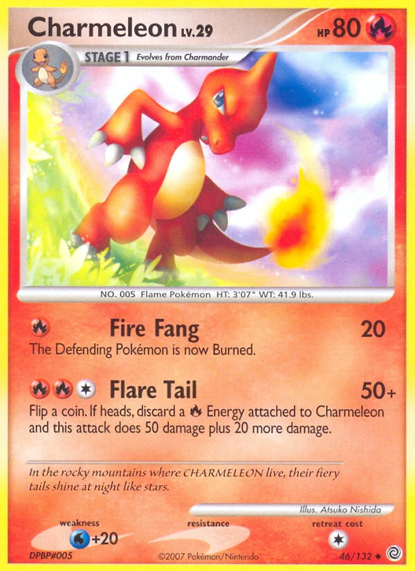 Charmeleon 46/132, Secret Wonders Pokémon card