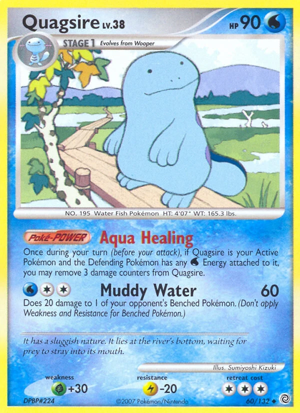 Quagsire 60/132, Secret Wonders Pokémon card