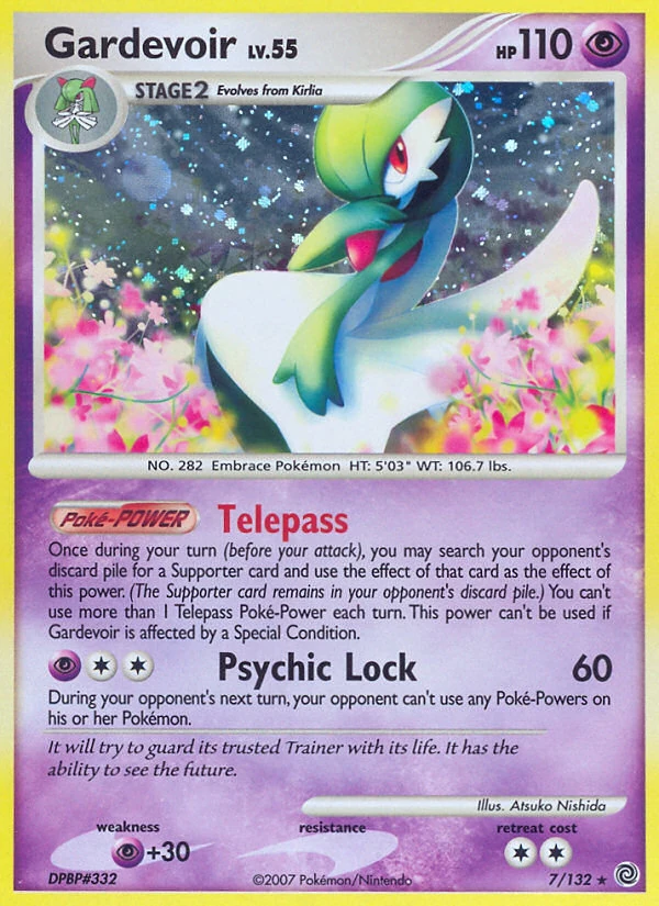 Gardevoir 7/132, Secret Wonders Pokémon card
