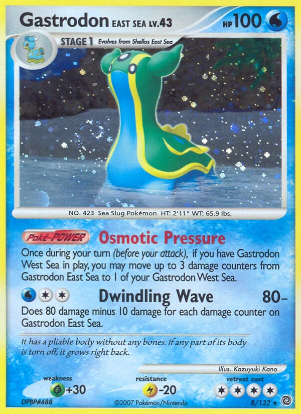 Gastrodon East Sea 8/132, Secret Wonders Pokémon card