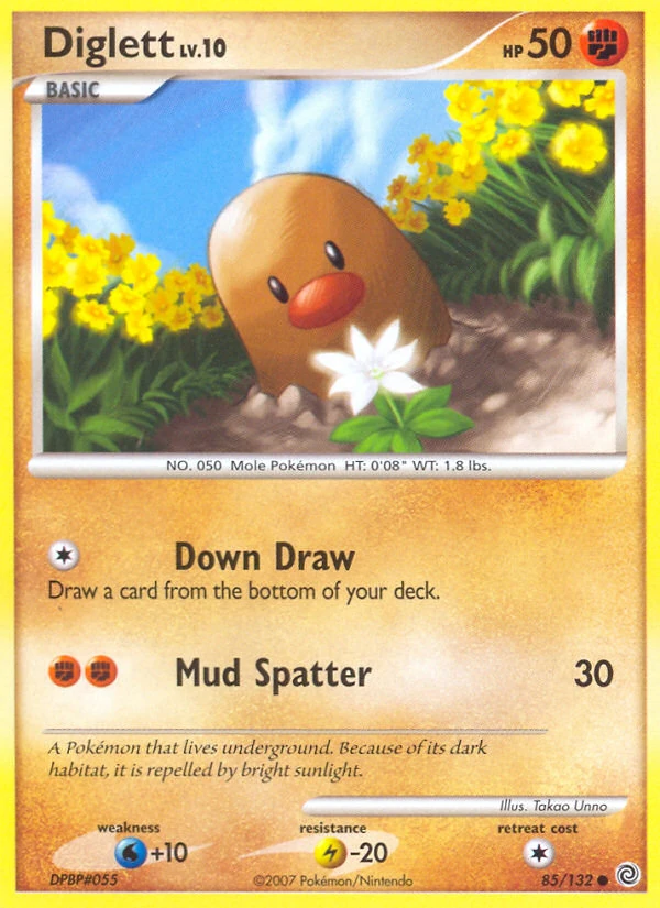 Diglett 85/132, Secret Wonders Pokémon card
