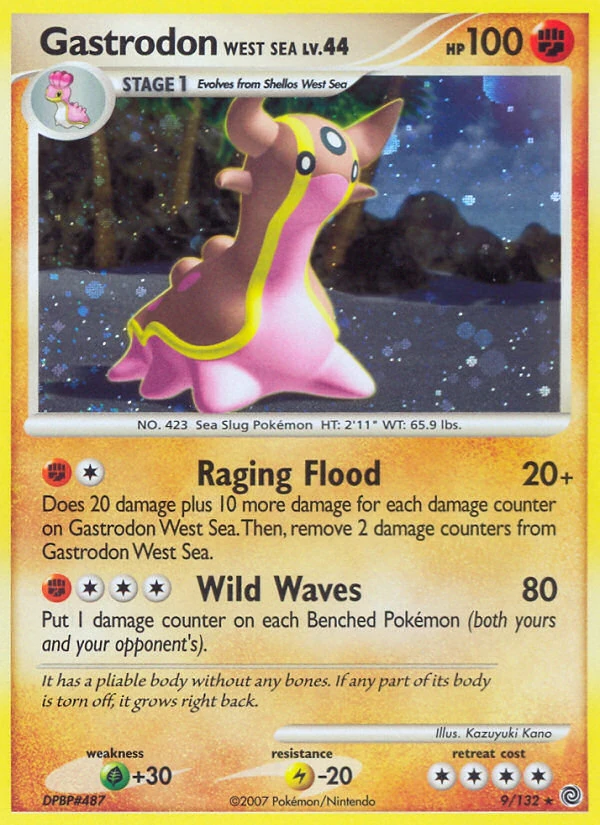 Gastrodon West Sea 9/132, Secret Wonders Pokémon card