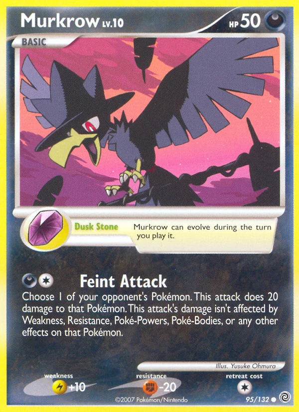 Murkrow 95/132, Secret Wonders Pokémon card