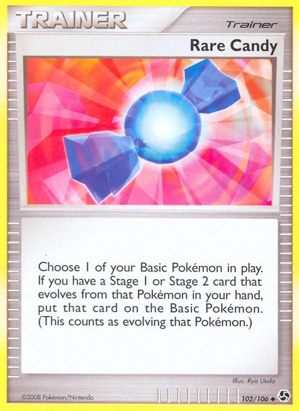 Rare Candy 102/106, Great Encounters Pokémon card