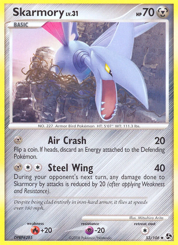 Skarmory 53/106, Great Encounters Pokémon card