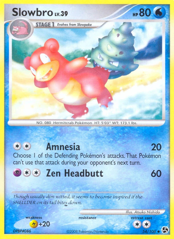 Slowbro 54/106, Great Encounters Pokémon card