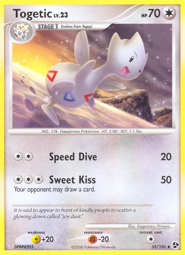 Togetic 55/106, Great Encounters Pokémon card