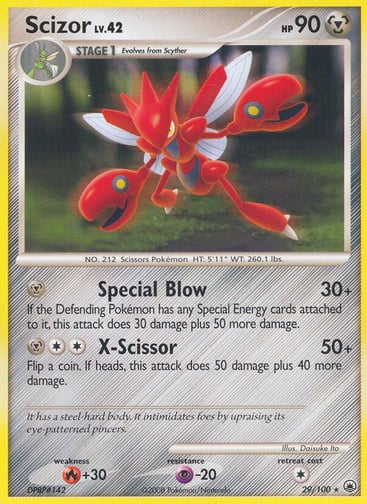Scizor 29/100 from Majestic Dawn