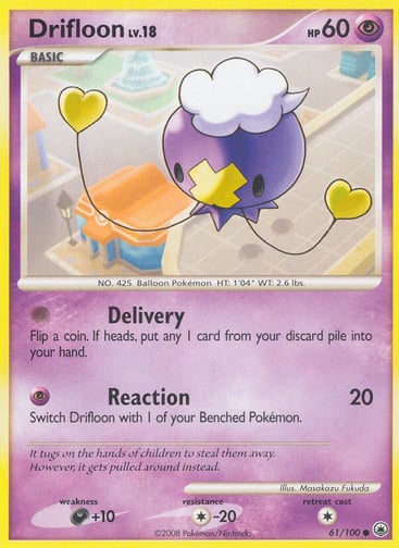 Drifloon 61/100 from Majestic Dawn