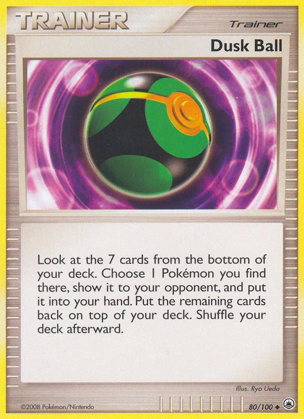 Dusk Ball 80/100, Majestic Dawn Pokémon card