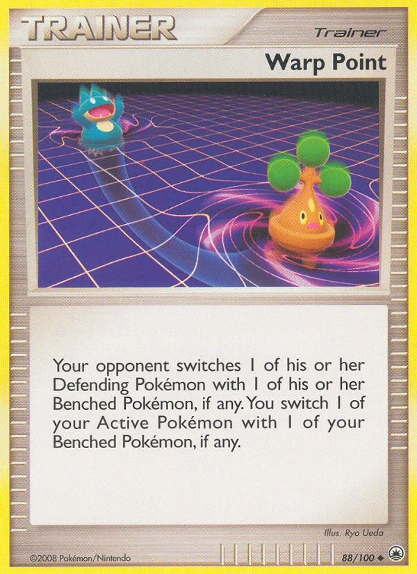 Warp Point 88/100, Majestic Dawn Pokémon card