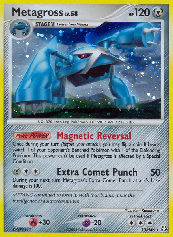 Metagross 10/146, Legends Awakened Pokémon card