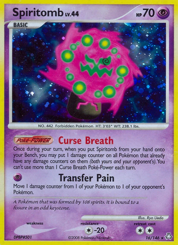 Spiritomb 16/146, Legends Awakened Pokémon card