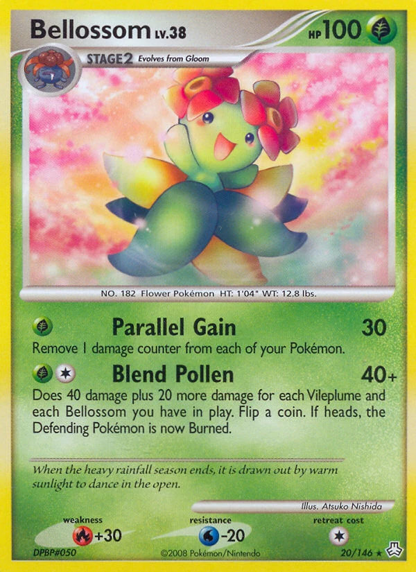 Bellossom 20/146, Legends Awakened Pokémon card