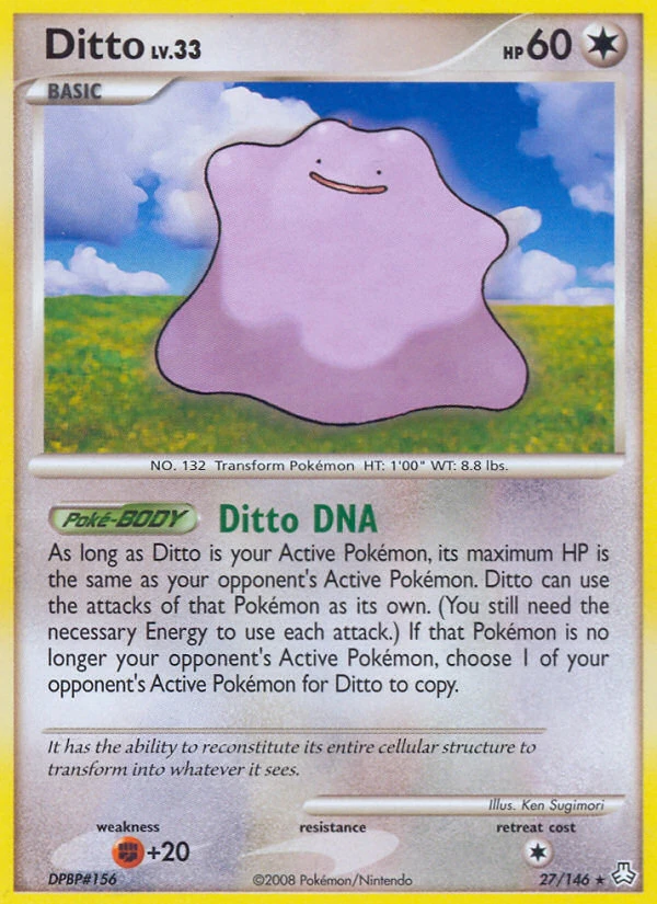 Ditto 27/146, Legends Awakened Pokémon card