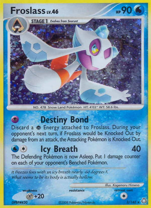 Froslass 3/146, Legends Awakened Pokémon card