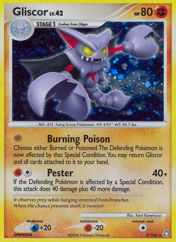 Gliscor 5/146, Legends Awakened Pokémon card