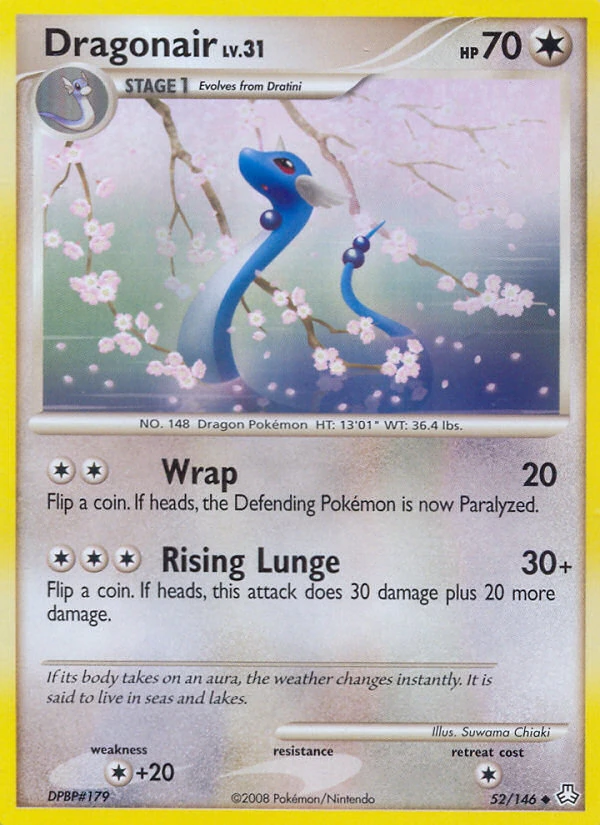 Dragonair 52/146, Legends Awakened Pokémon card