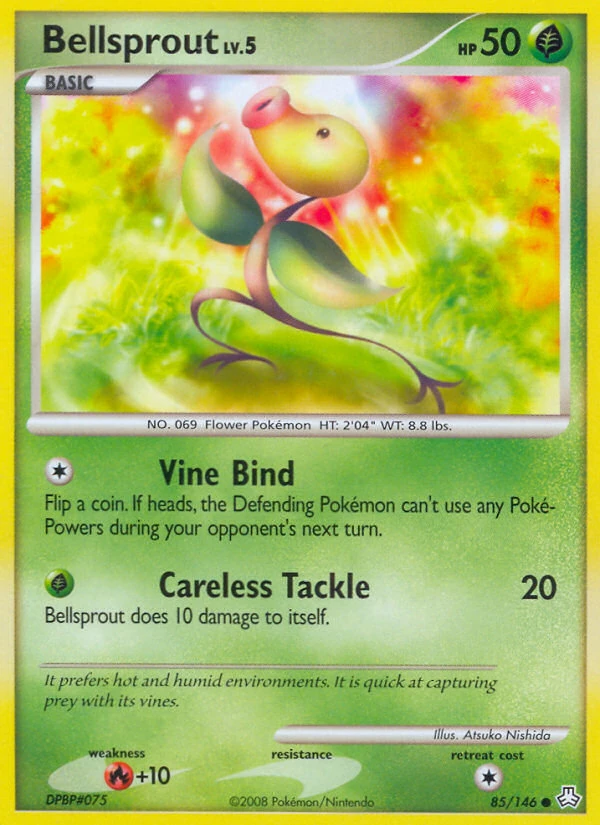 Bellsprout 85/146, Legends Awakened Pokémon card