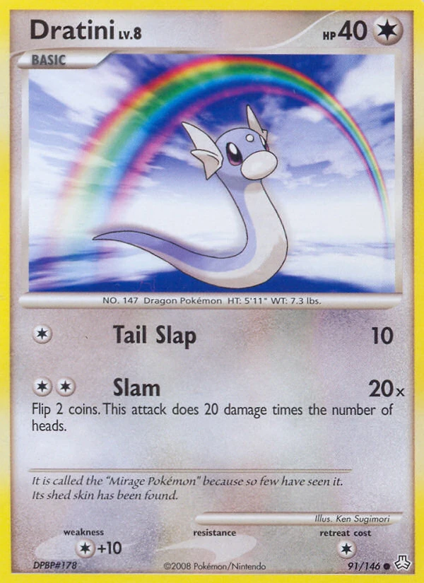 Dratini 91/146, Legends Awakened Pokémon card