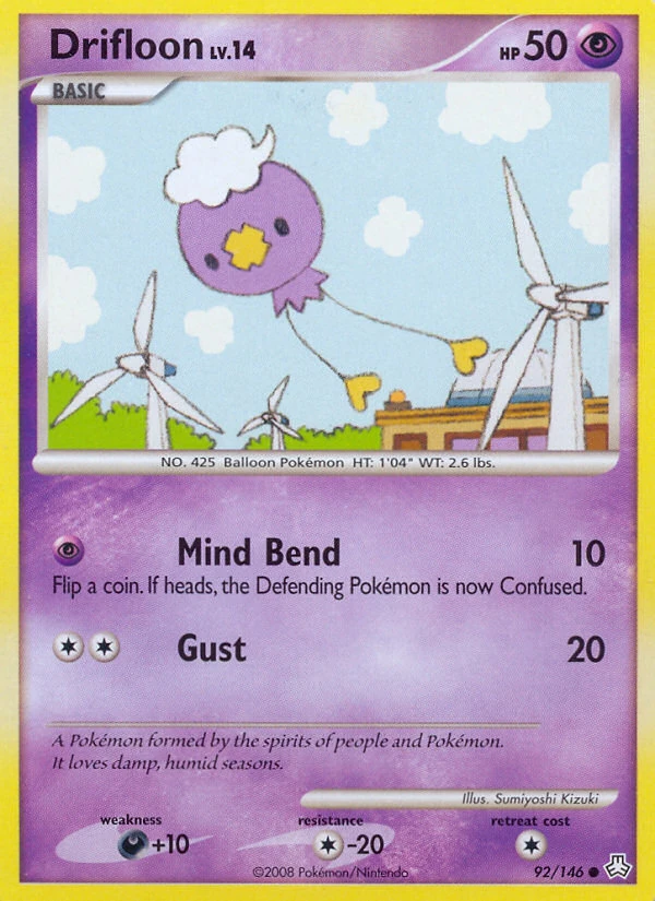 Drifloon 92/146, Legends Awakened Pokémon card