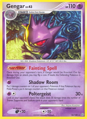 Gengar 18/100 from Stormfront