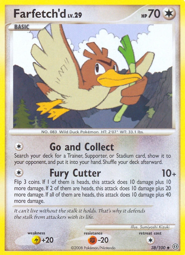 Farfetch'd 38/100, Stormfront Pokémon card