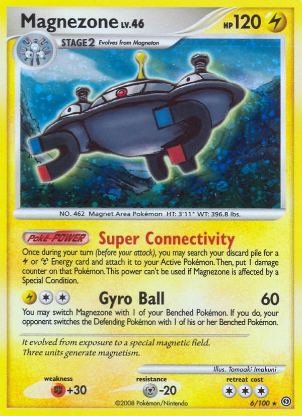 Magnezone 6/100, Stormfront Pokémon card
