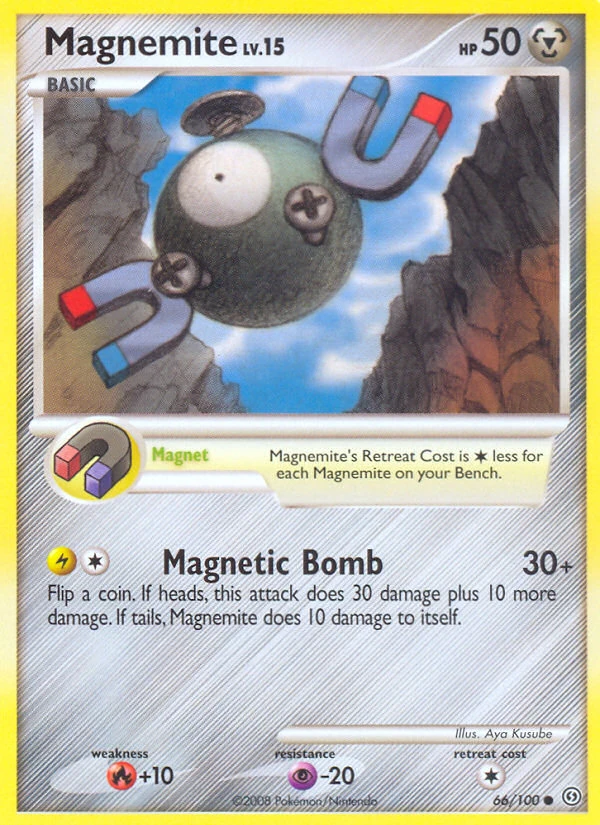 Magnemite 66/100, Stormfront Pokémon card